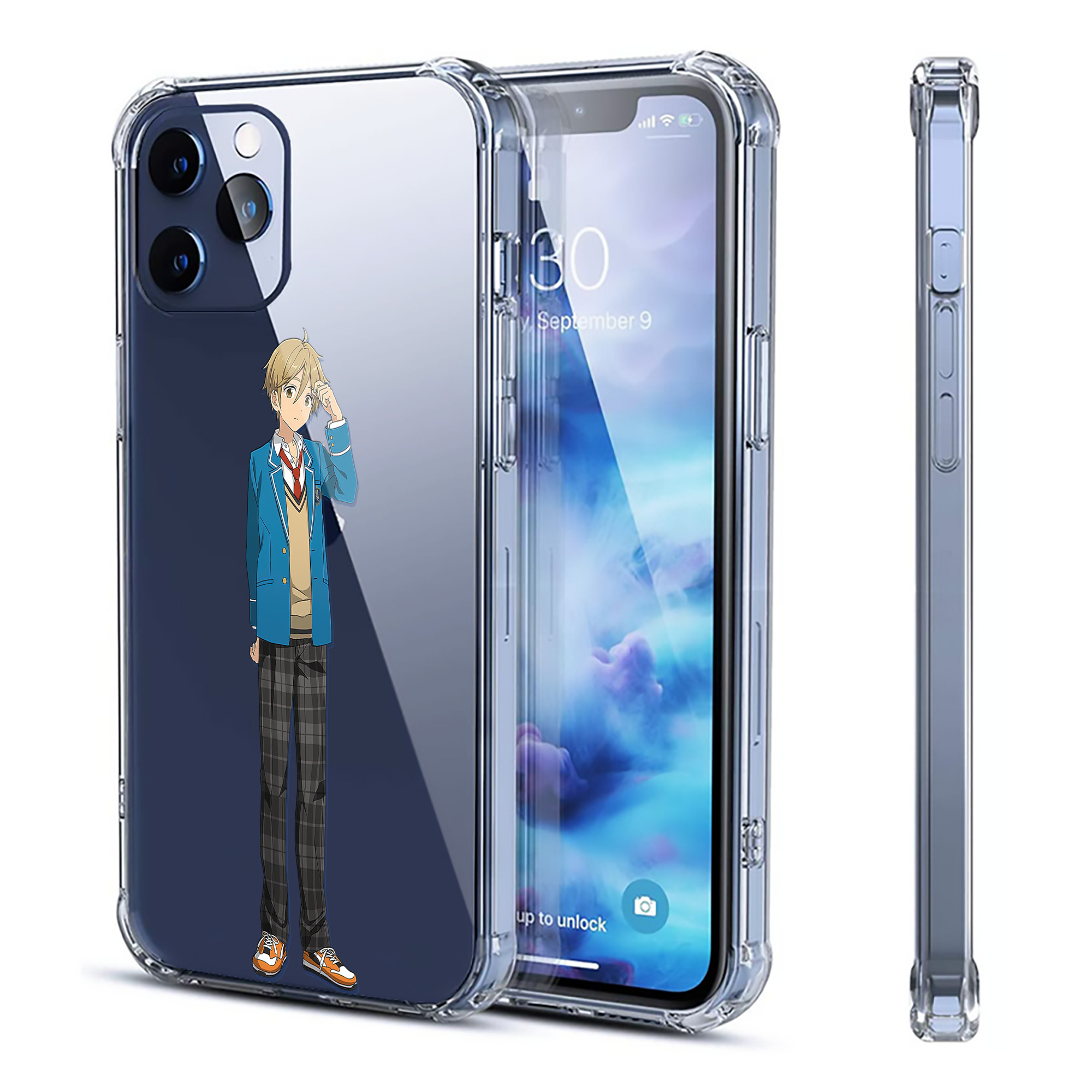 （画像用） あんさんぶるスターズ! Ensemble Stars 【iPhone 12シリーズ対応】透明スマホケース（クリアソフトケース）